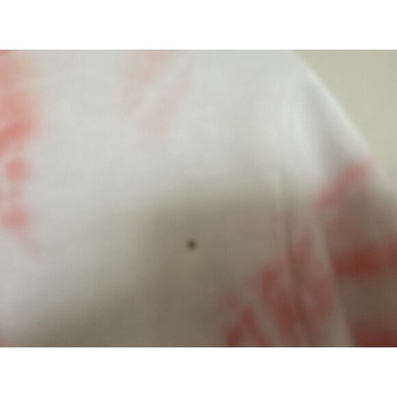 J.CREW Sweatshirt Pink White Tie Dye CrewNeck Cotton Pullover Size Large - Picture 8 of 8